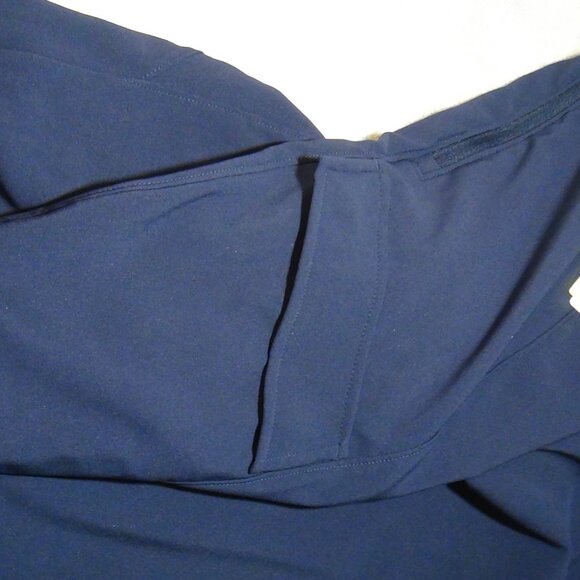 All In Motion Mens Nylon Thin Stretch Jogger Pants Utility Pockets Navy Blue XXL - Picture 9 of 11